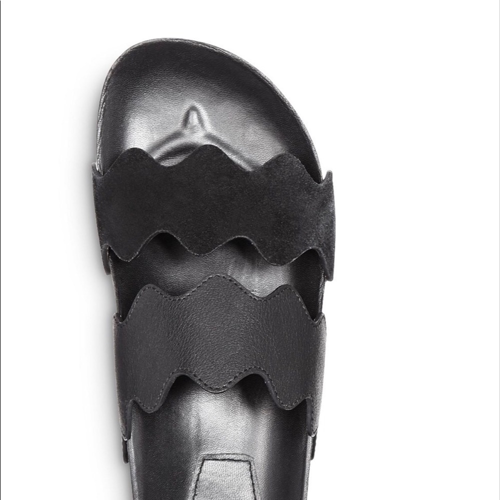 NWT BRAND NEW Chloé Lauren Leather Slide - Picture 2 of 8